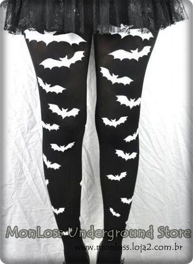 Meia-calça Black Bat
